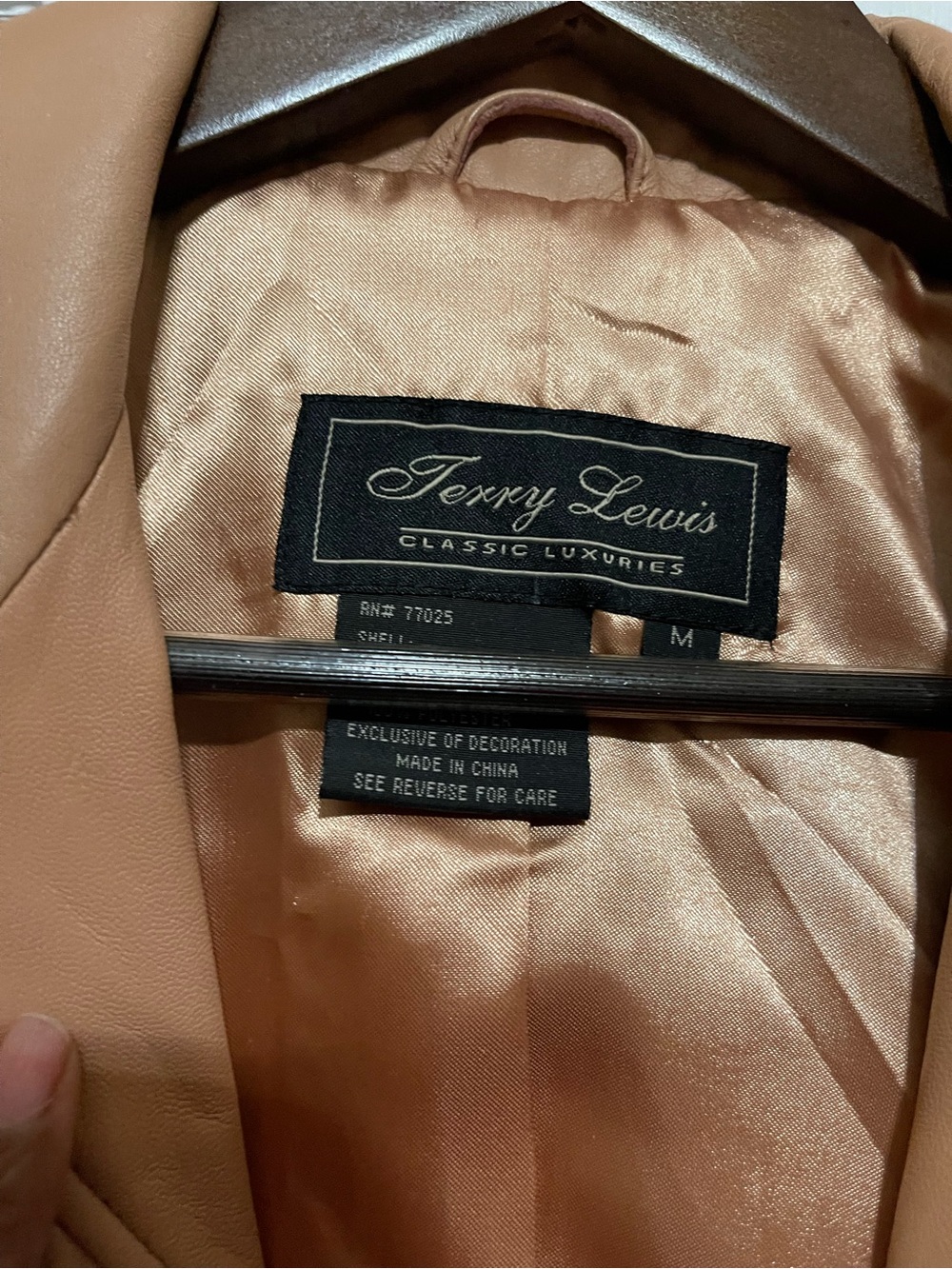 Leather 2 piece Terry Lewis Luxxware